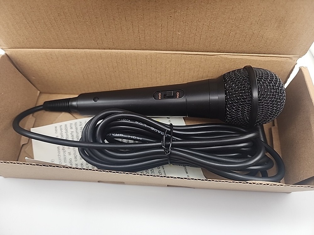 Shinco Karaoke Microphone With 13 Ft Cable