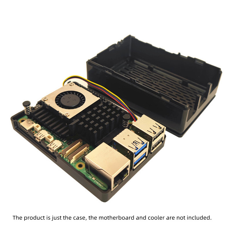 For Raspberry Pi 5 generation shell support 3.5 inch touch screen installation