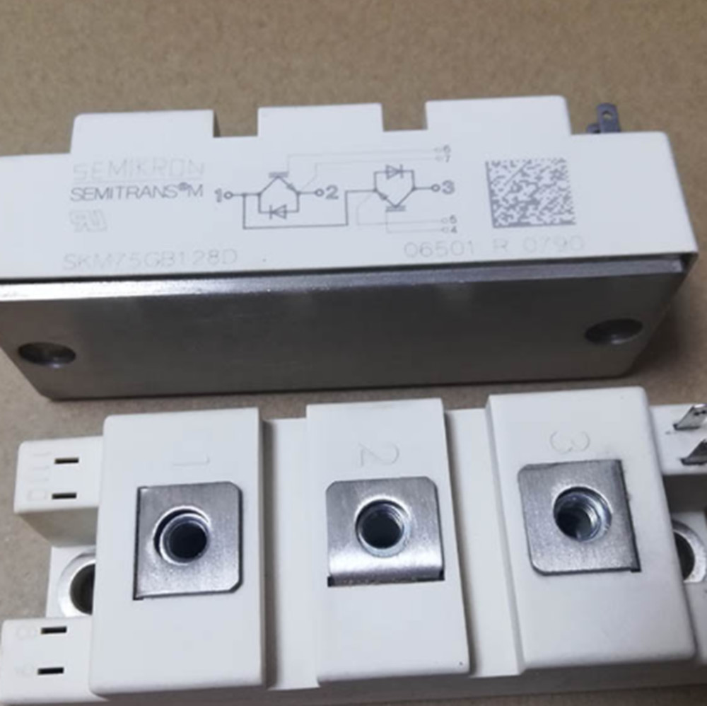 NEW Semikron SKM75GB128D Dual IGBT Power Module 75A 1200V Transistor