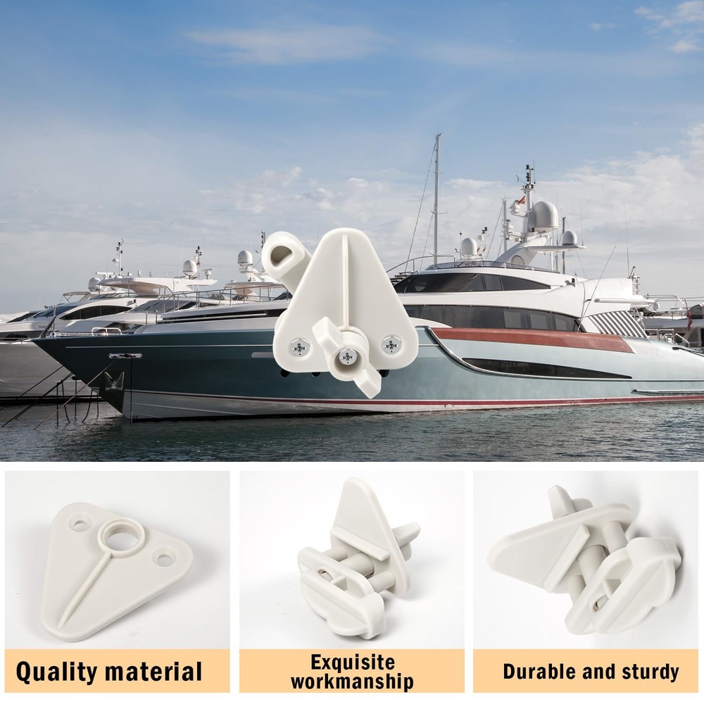 4 PCS Pontoon Gate Latch Replacement Kit Fits 11.25 Inch Square Frame Tool