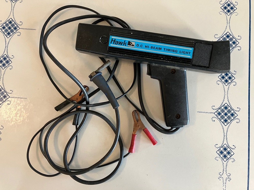 Hawk DC Powered Hi-Beam Engine Timing Light - Vintage As Is