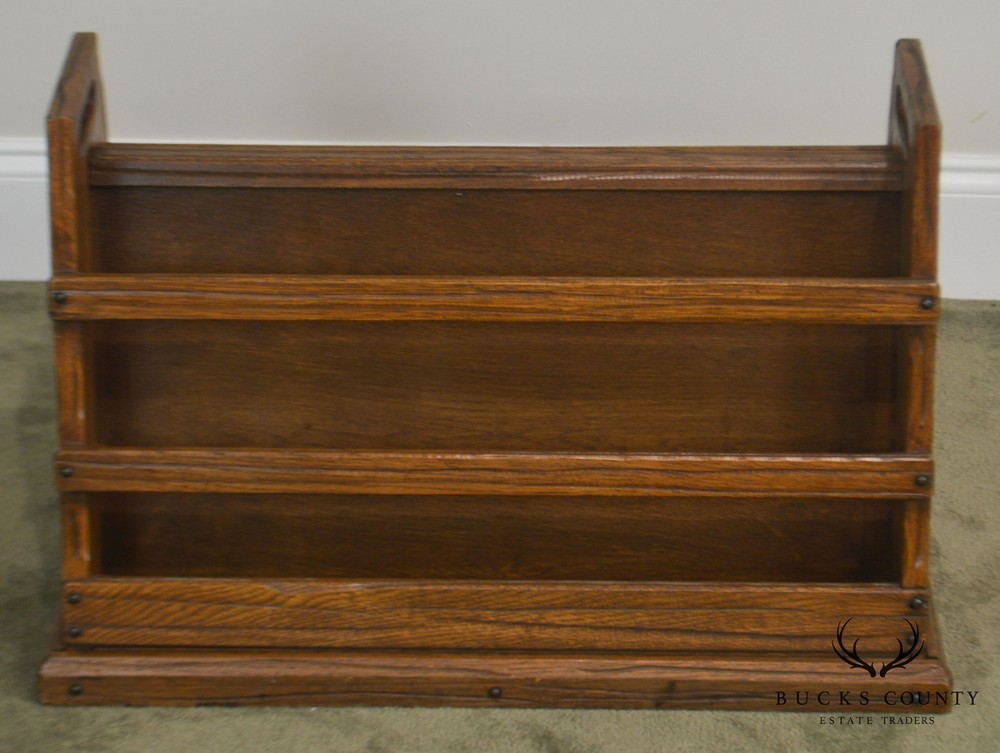 Brandt Ranch Oak Magazine Rack