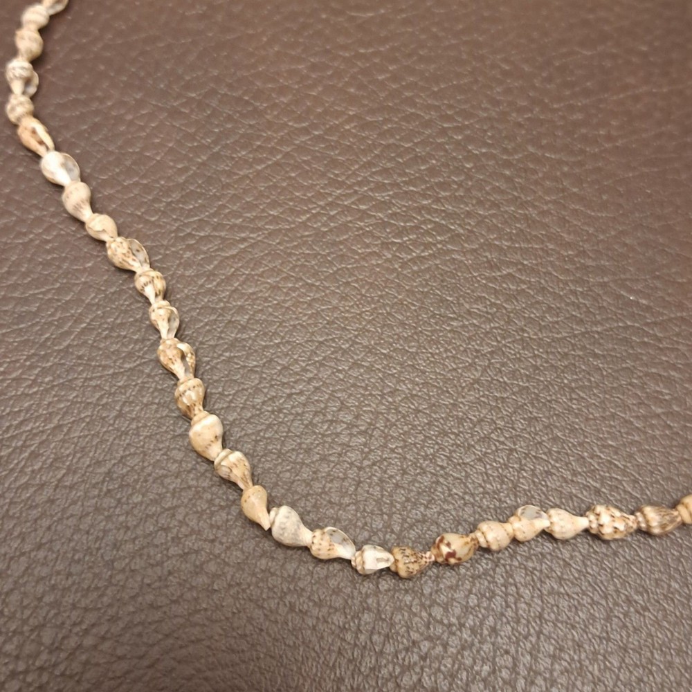 Handmade Necklace Made From Tiny Shells Beach Sea