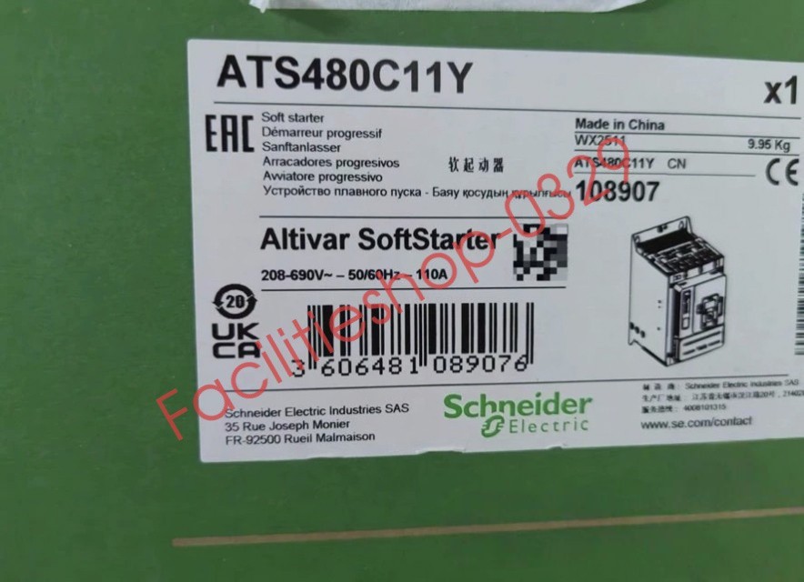1PCS NEW Soft starter ATS480C11Y