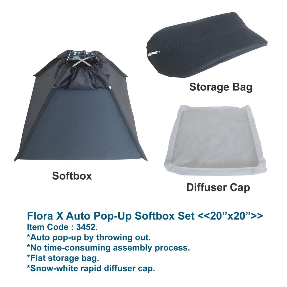 Studio Lighting Backdrop Stand 3 Softbox Muslin Light Kit Flora X