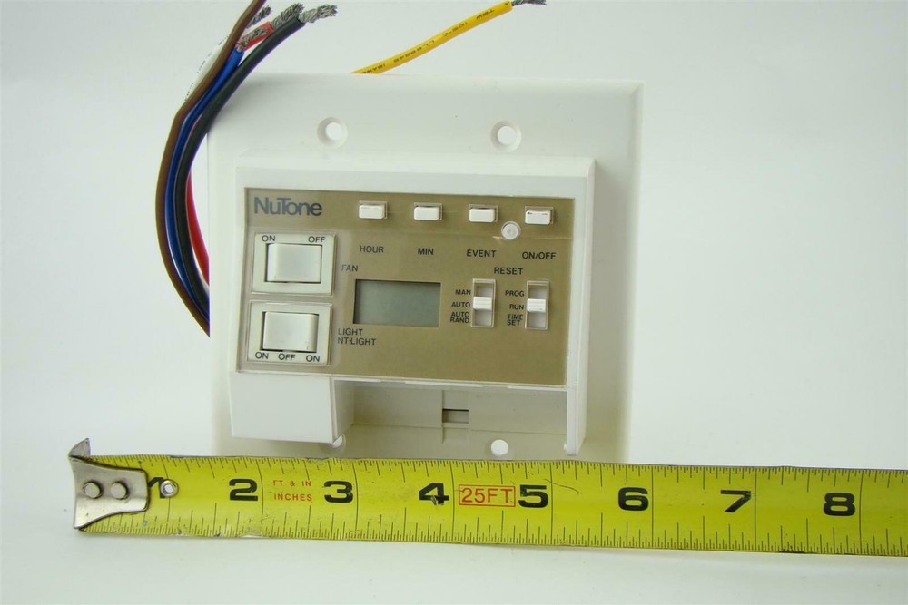 NuTone 24 hour digital Programmable timer 15 Amp 120V AC HST-24