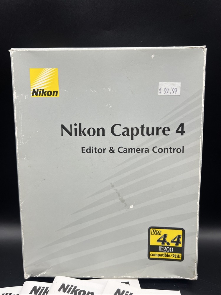 Nikon Capture 4 - Version 4.4 - Software Camera Control Digital SLR Cameras D200