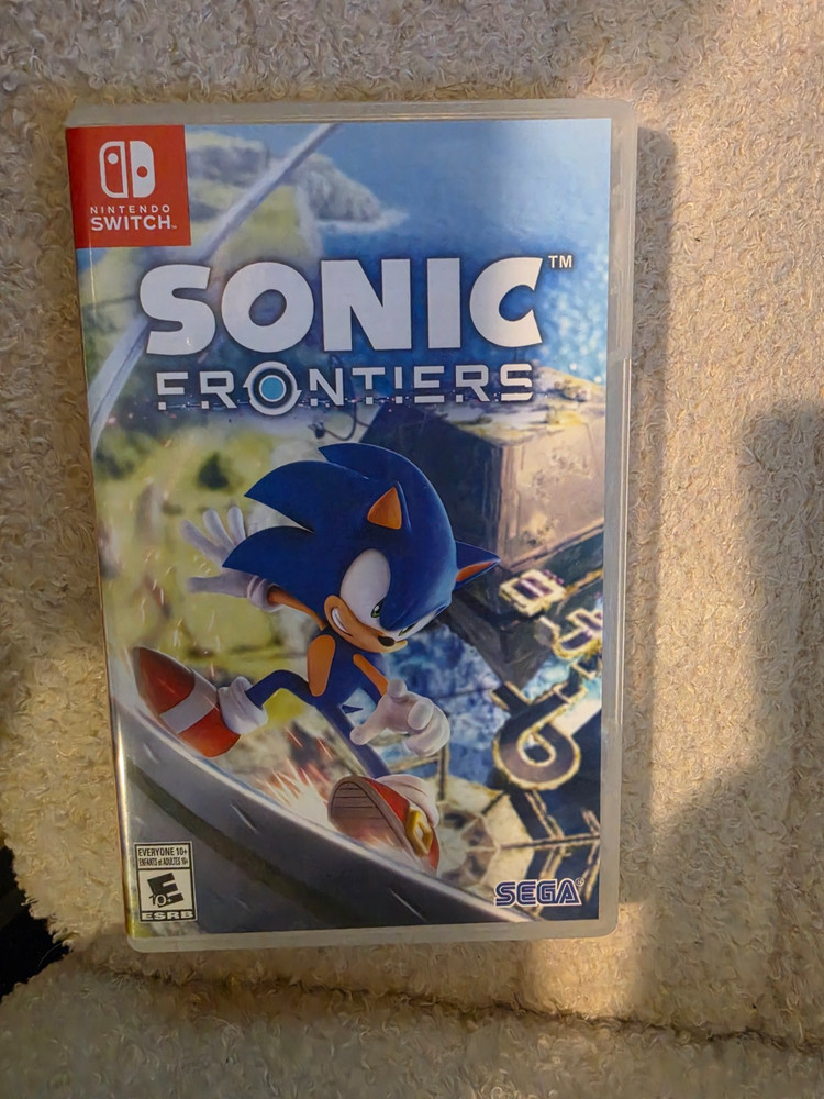 Sonic Frontiers Nintendo Switch **Case Only**