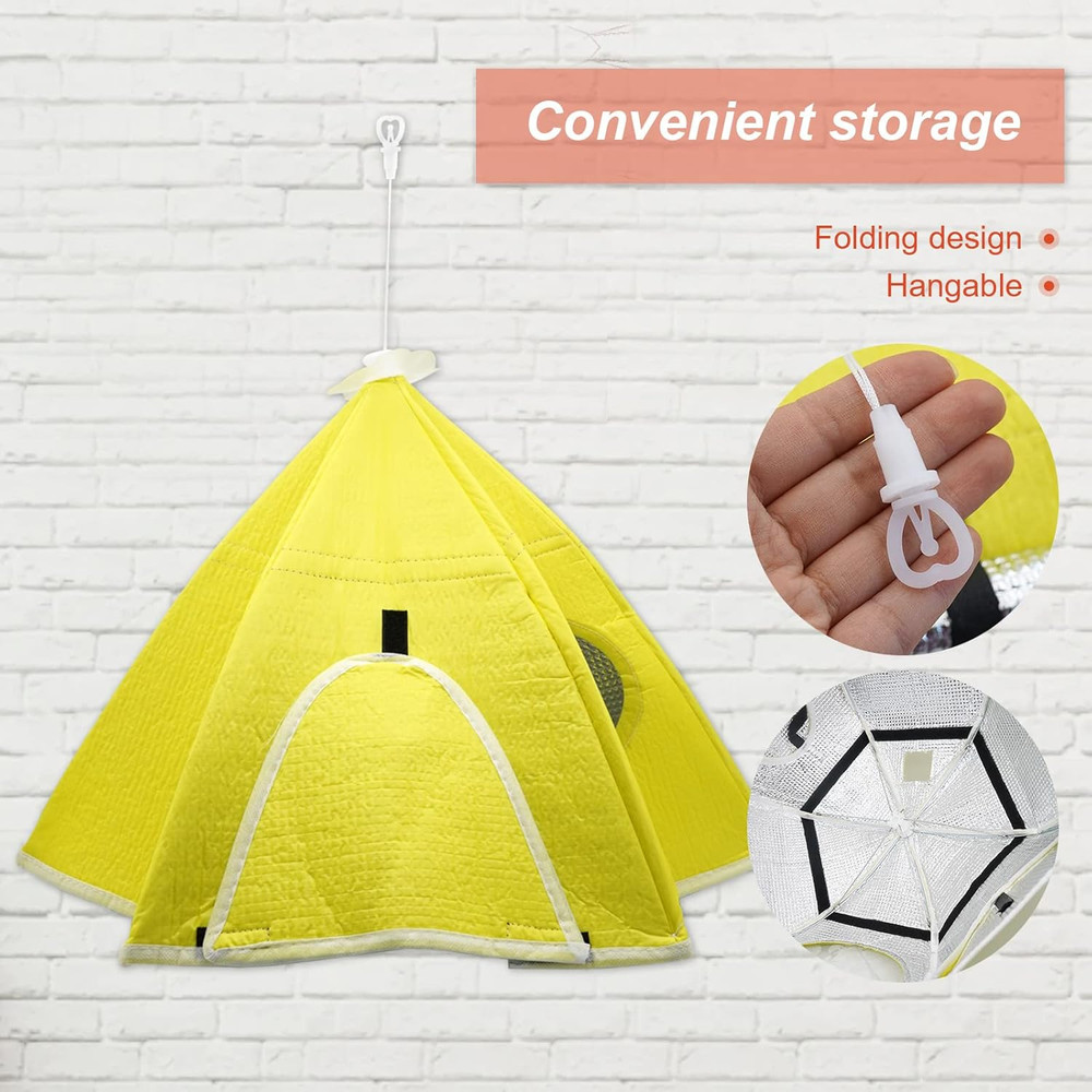 Large Chick Brooder Heating Plate Chick Brooder Box 21.6" Heat up to 50 Chicks