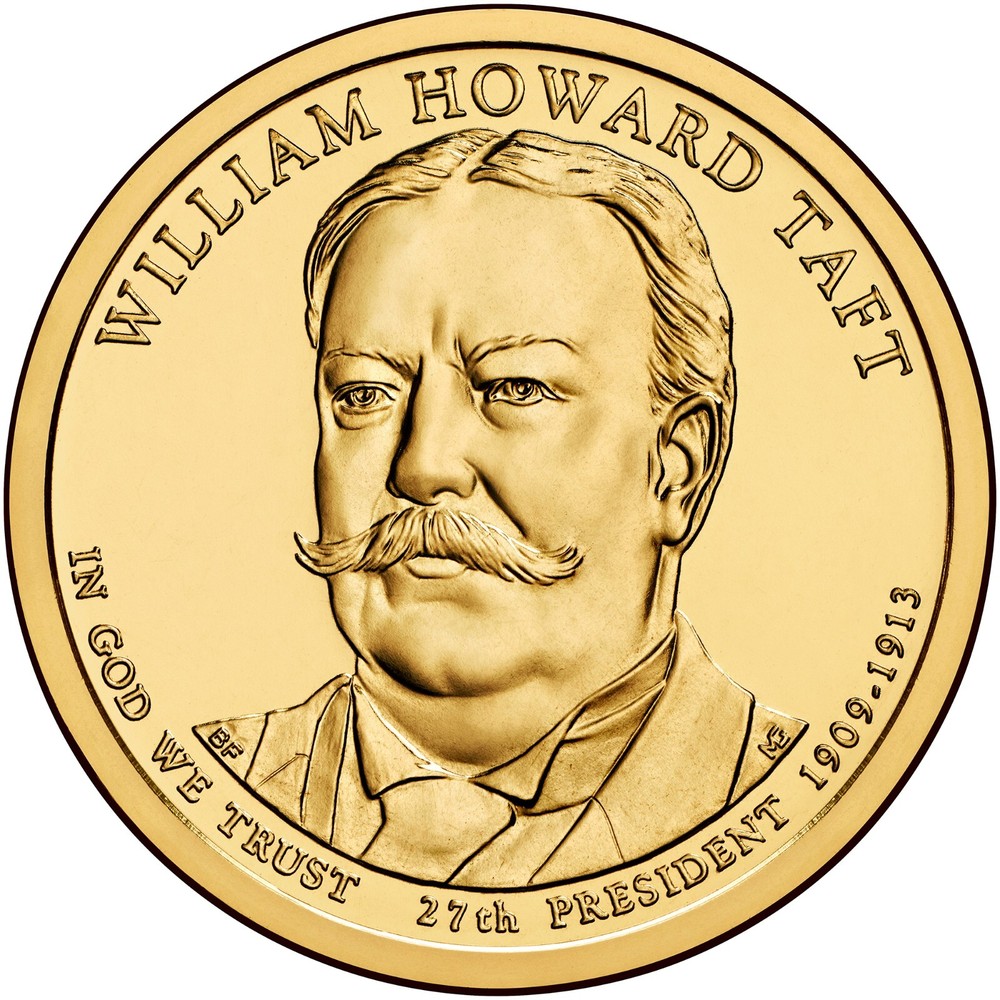 2013 P William Taft Presidential Dollar From Mint Roll