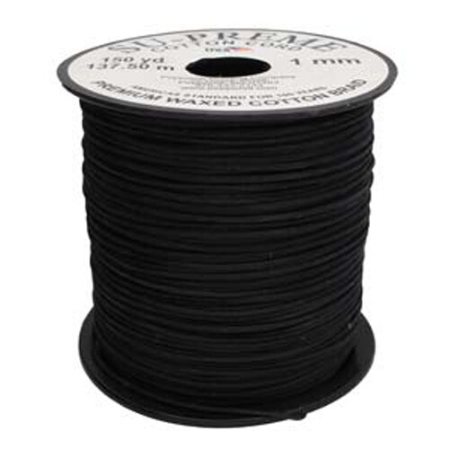 Waxed Cotton - USA made - black
