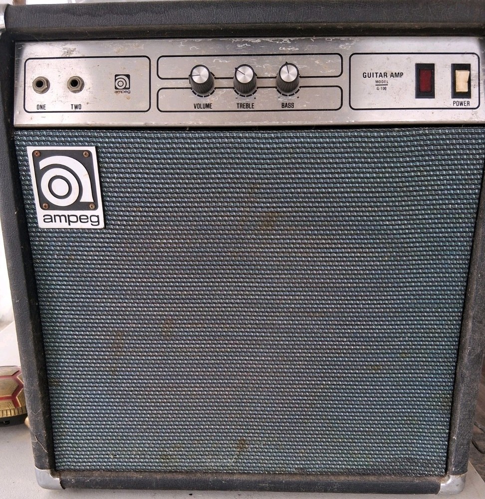 Vintage Ampeg Guitar Amp - Model G-100