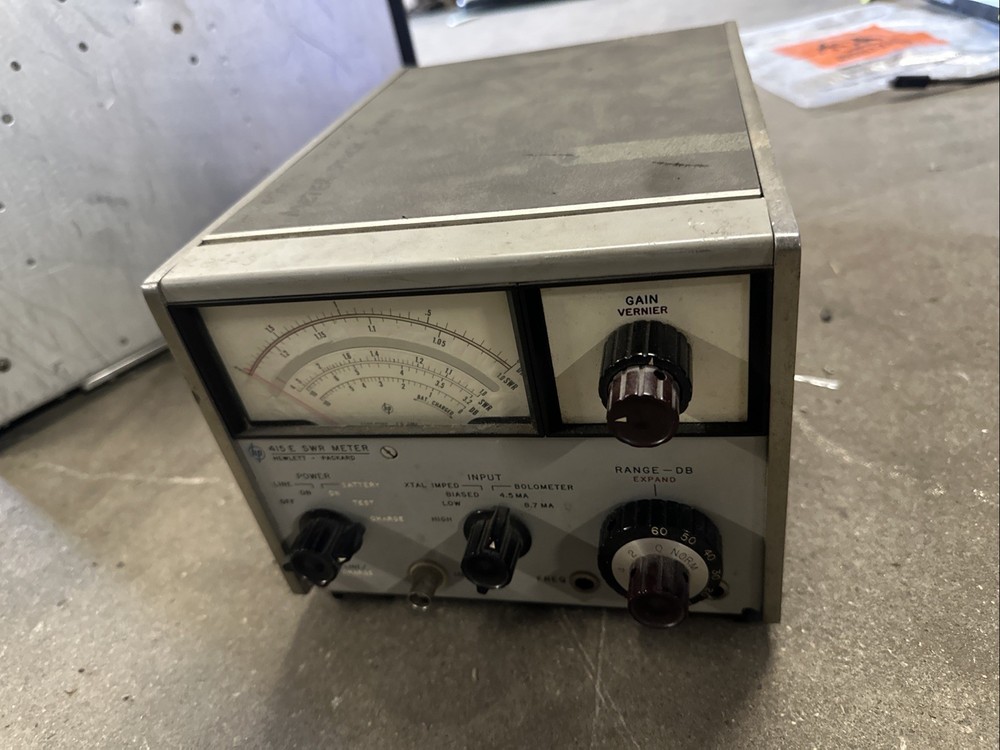 HP Hewlett-Packard 415E SWR Meter