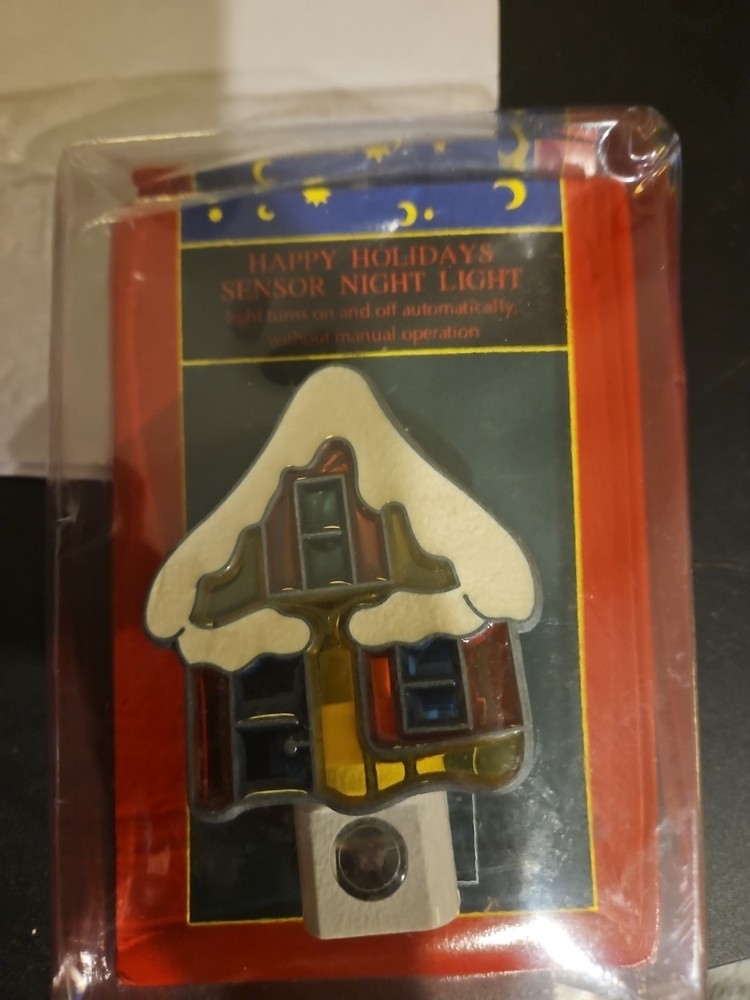 Happy  Holidays Sensor Night Light