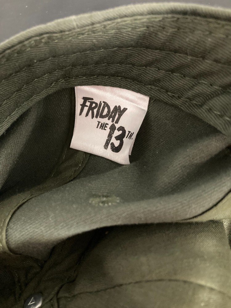 Friday the 13th Camp Crystal Lake Hat Strapback Distressed Look *USED*