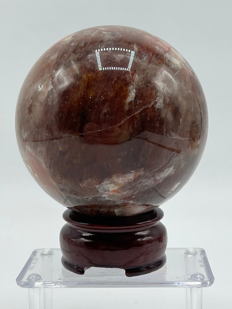 Fire Quartz with Blue Flash K