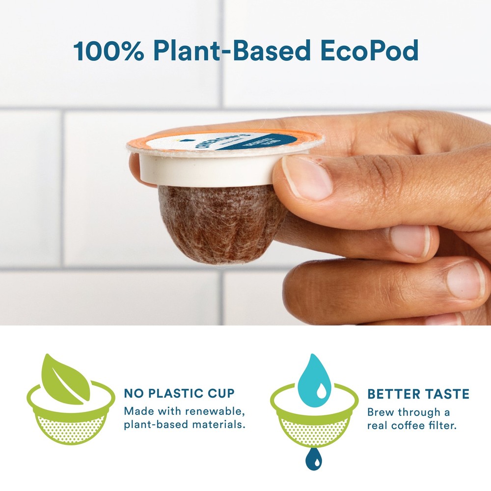 Coffee Light Roast EcoPods Coffee -72 ct