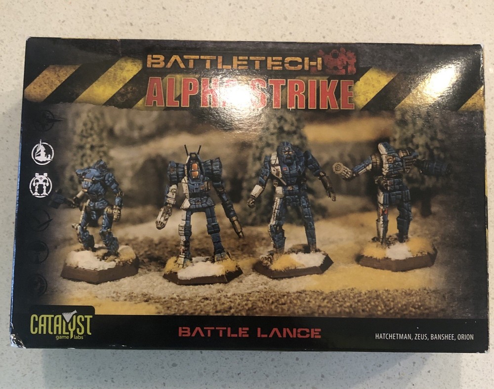 Catalyst Battletech Alpha Strike - Battle Lance EX/NM