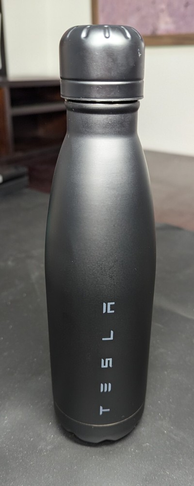 Tesla Cyber Black Space Bottle