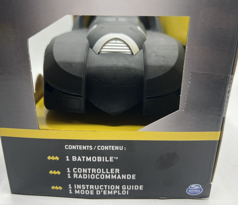 Batman Batmobile RC Full Function Remote Control Car Easy To Drive Approx. 9"