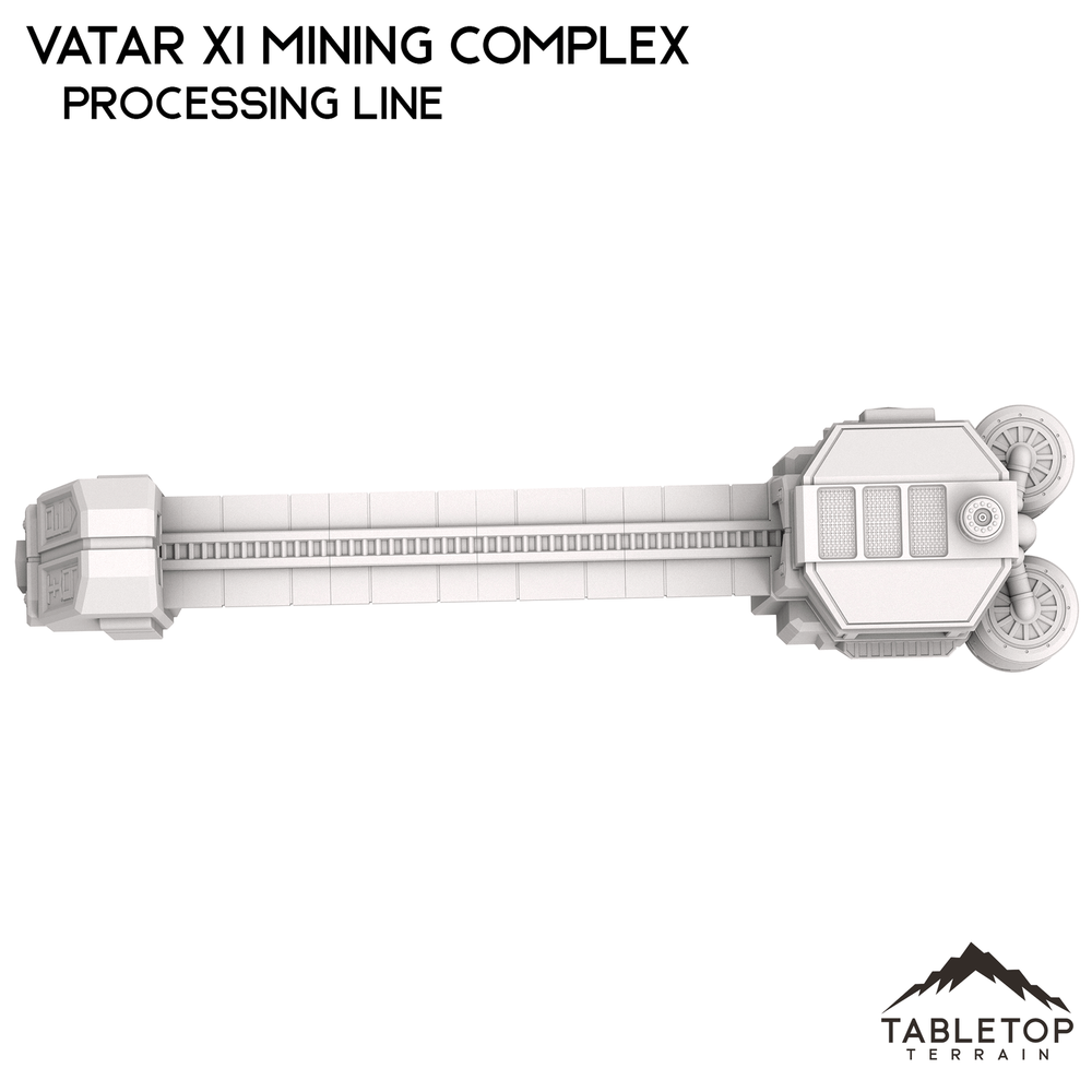 Processing Line - Vatar XI Mining Complex - Grimdark Wargaming Terrain