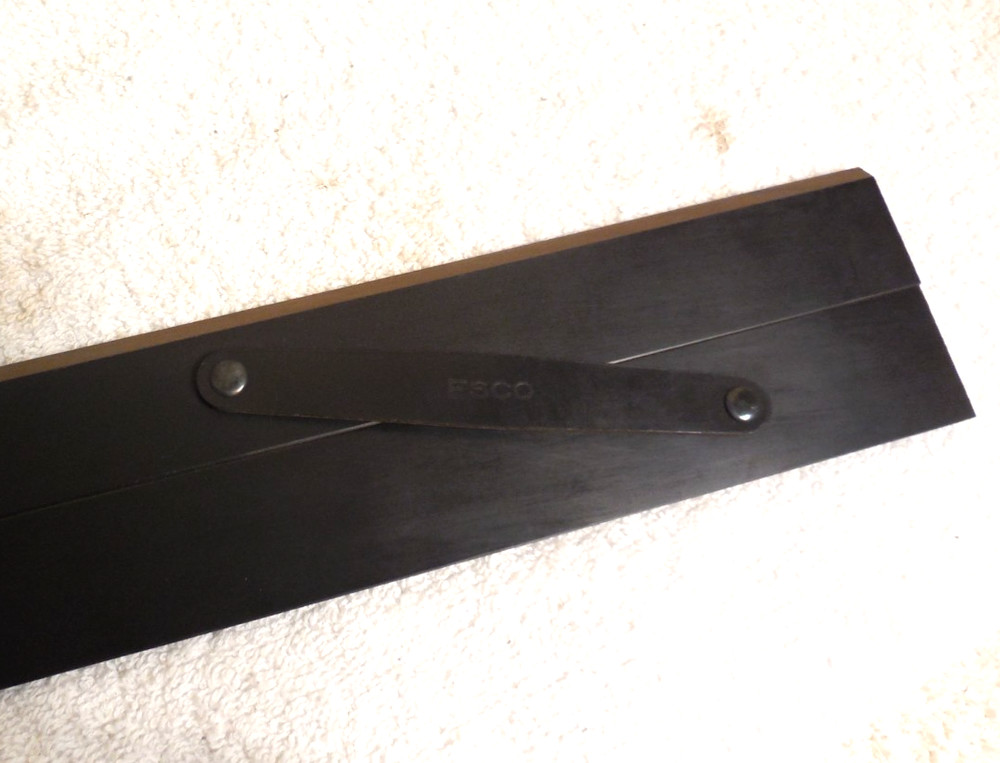 New ESCO 18” Adjustable Metal Hinged Parallel Line Drafting Rule Tool