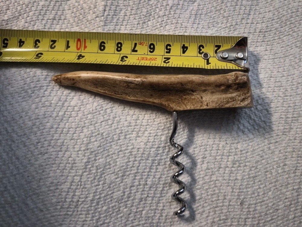 Bone Antler Corkscrew Wine Bottle Opener