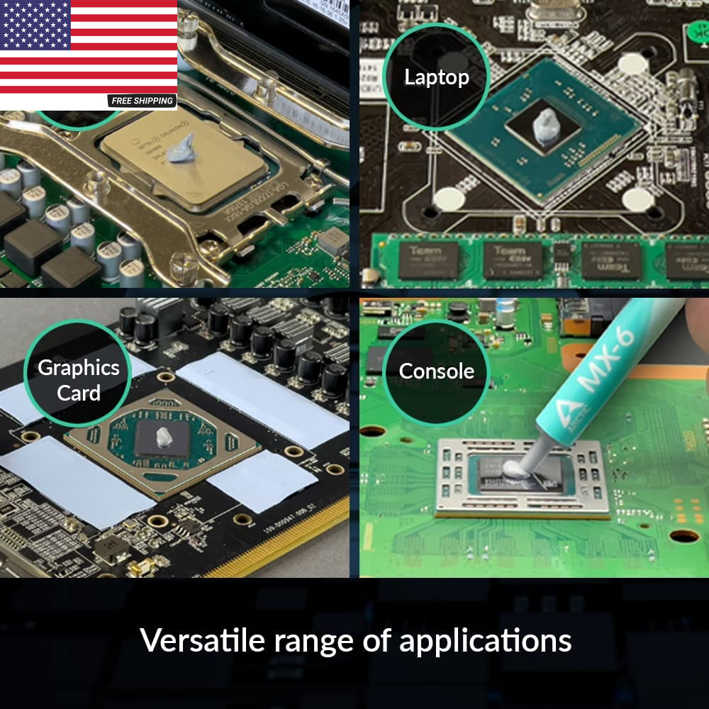 MX-6 (2 G) - Ultimate Performance Thermal Paste for CPU, Consoles, Graphics Card