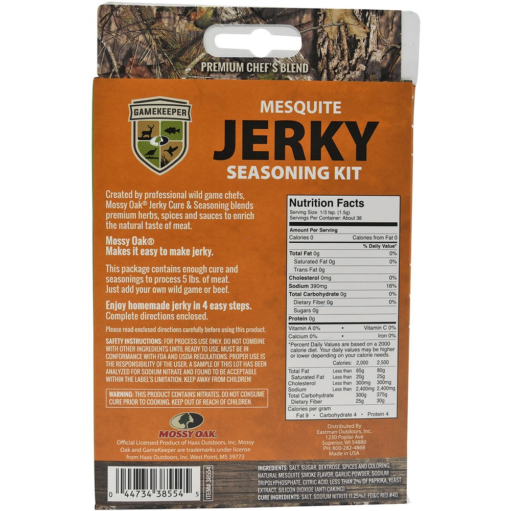 Game Keeper Mesquite Jerky Seasoning Kit