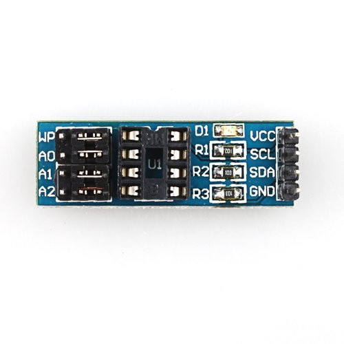 AT24CXX I2C Interface EEPROM Memory Module without chips
