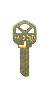 ESP KW1 Brass Key Blanks (50-Pack)
