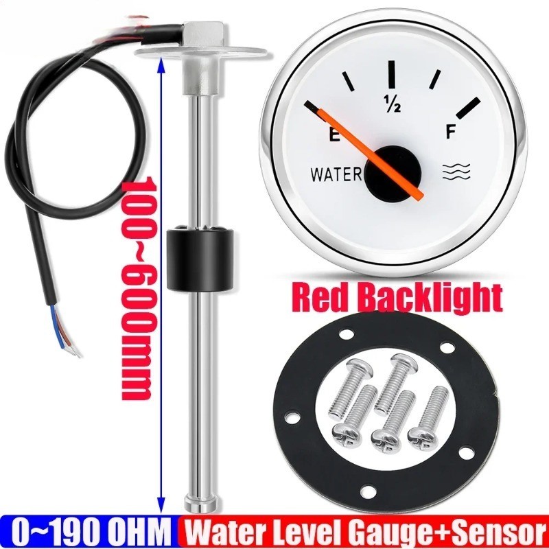 Water Float Sensor + Water Level Indicator, Water Tank, Meter, Display
