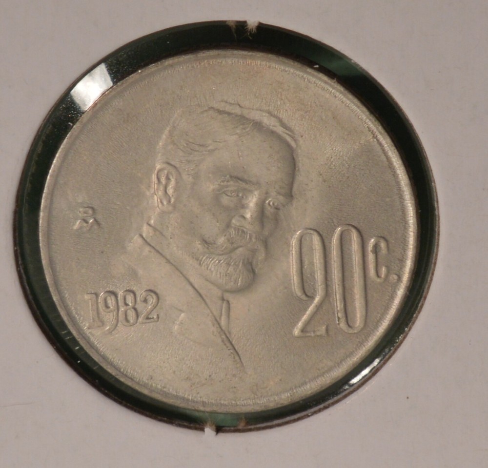 1982 Mexico 20 Centavos - Uncirculated