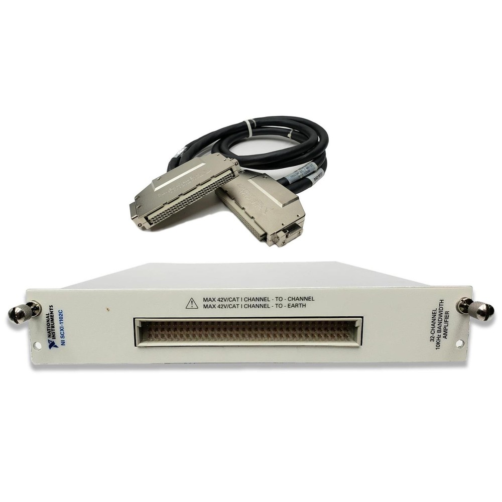 National Instruments Programmable Isolation Amplifier Module 32 Channel w/ Cable
