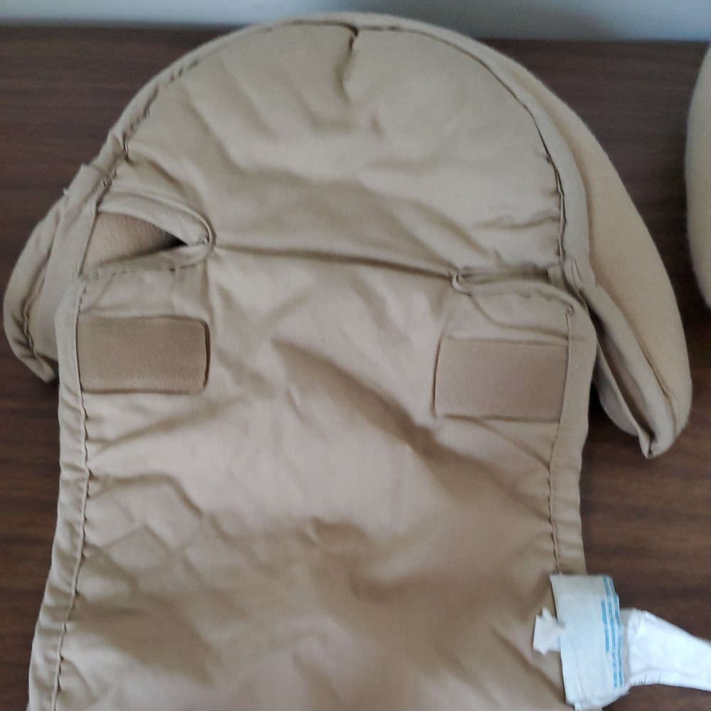 Double Headrest Support For Baby - beige