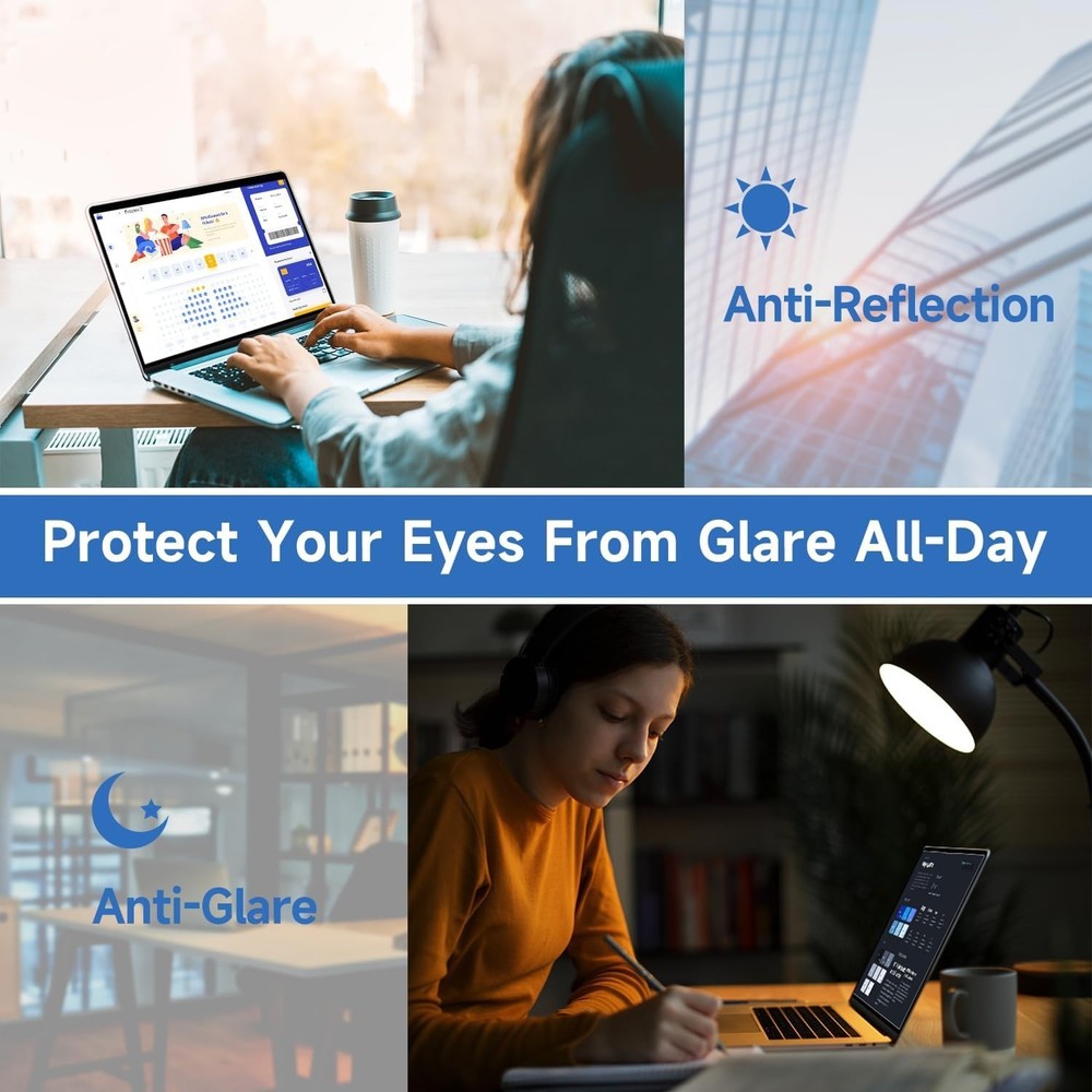 Anti Glare Screen Protector for 14" Laptop (2 Pack)
