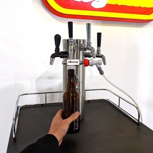 Nukatap Counter Pressure Bottle Filler - Beer, Wine, Homebrew like a Beergun