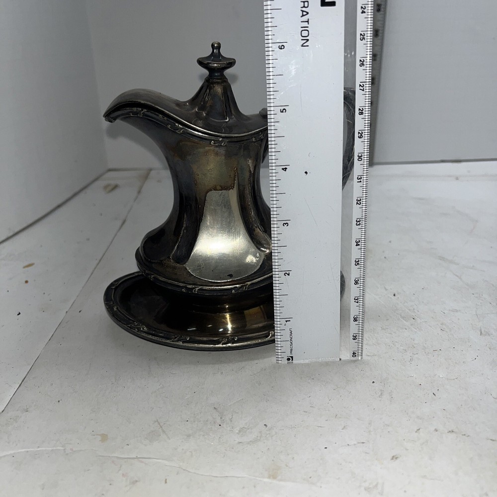 Reed & Barton Silver Soldered 0103-H Pitcher With Lid #A4