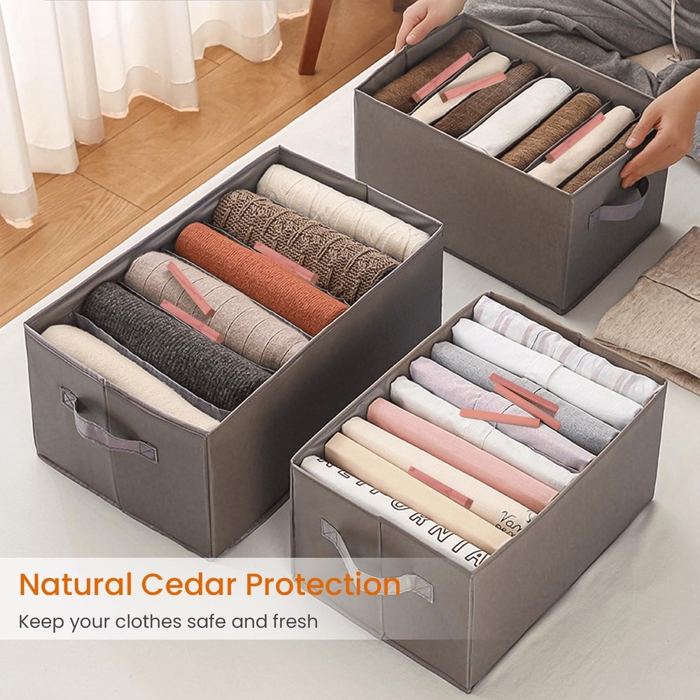 Cedar Blocks for Clothes Storage, 50Pcs Cedar Sticks, Aromatic Red Cedar