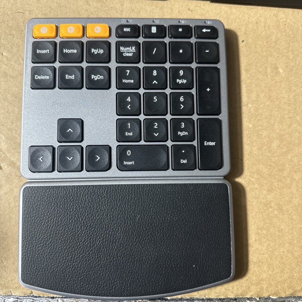ProtoArc EK04 Wireless Ergonomic Keyboard Separate Number Pad- Missing Charger