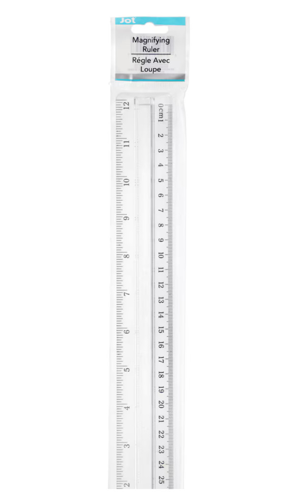 40 Dollar Tree magnifying rulers, New in Packaging