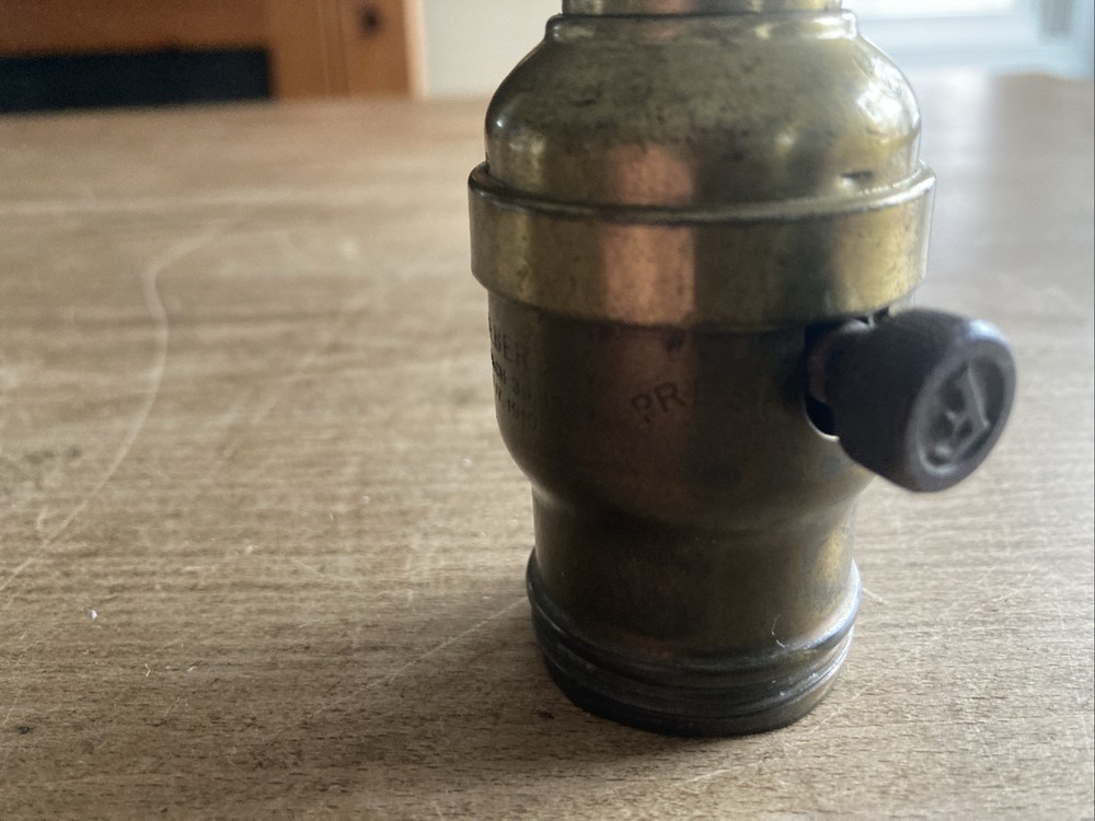 Antique Weber 250v Light Switch
