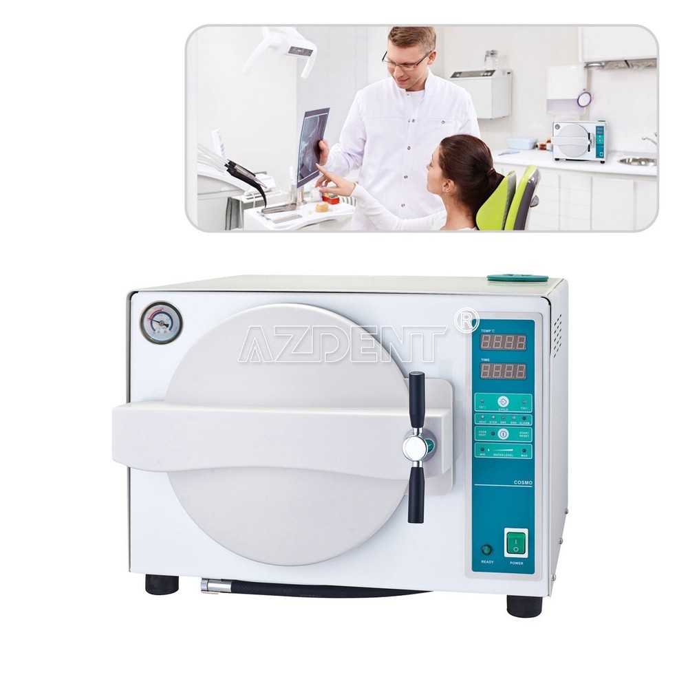 18L Dental Autoclave Steam Sterilizer Medical Sterilization with Drying Function