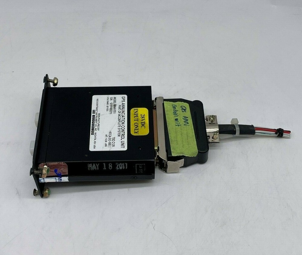 Mid-Continent GPS Annunciation Control Unit for Garmin GPS 28V