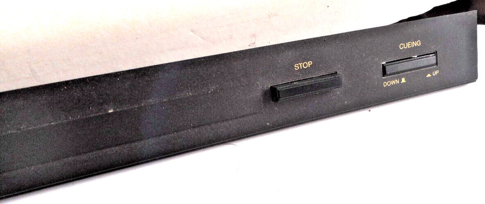 VECTOR RESEARCH VT-200 TURNTABLE - FUNCTIONS CONTROL TRIM - PARTING OUT