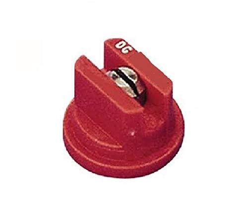 TeeJet Drift Guard Flat Spray Tip Red 80° Polymer w/ SS Insert DG8004-VS Farmer