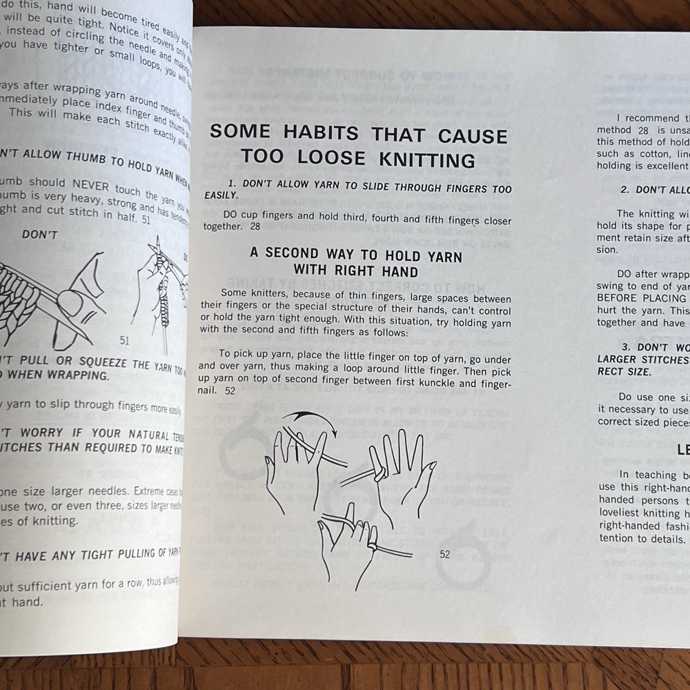 The Right Way To Knit Evelyn Styles A Manual for Basic Knitting