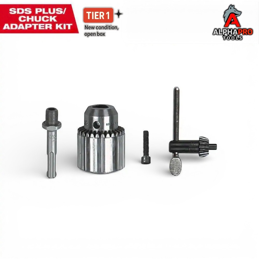 Milwaukee SDS-Plus Chuck Adapter Kit – New Condition/Open Box – T1
