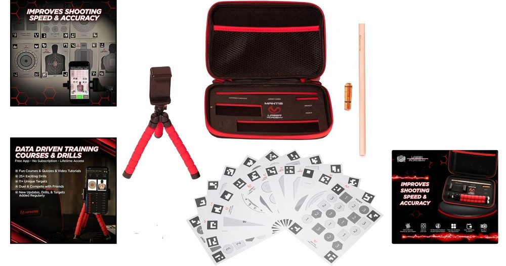 Portable 9mm Laser Training Kit Mantis Academy for Target Practice Fire System