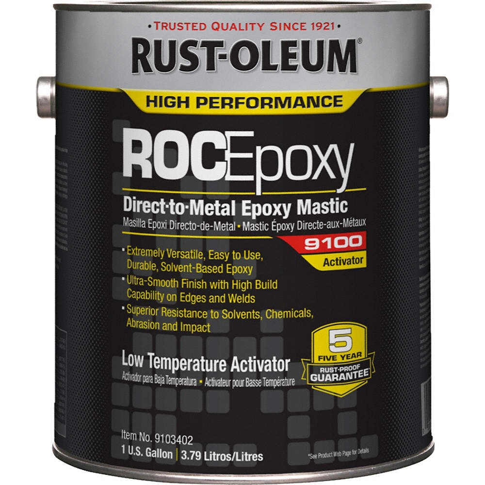 RUST-OLEUM 9103402 Epoxy Coating Activator,Clear,1 gal,Can 6H236